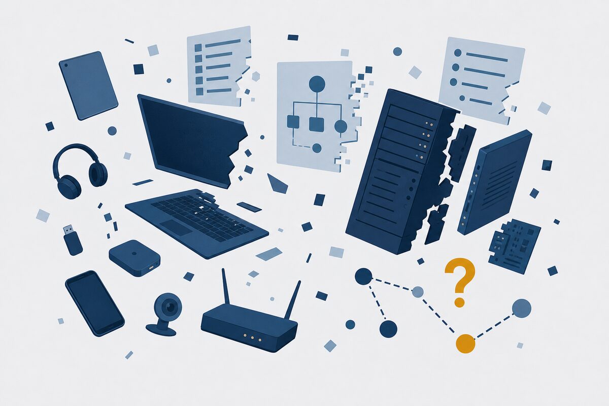 Fragmented device registry with unknown fleet panels